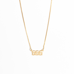 Colar Angel Number 666