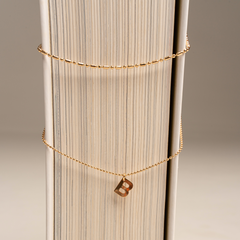 Mix Colar Choker Bond + Colar Inicial