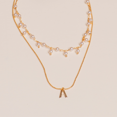 Mix Colar Juli + Colar Inicial