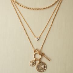 Mix Colar Twist + Trinity + Astros