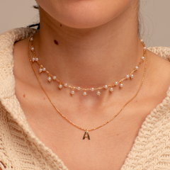 Mix Colar Juli + Colar Inicial