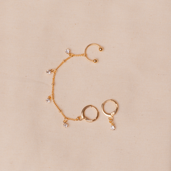 Argolinha e Piercing Mixed Sparkle