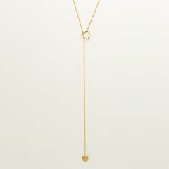 Colar Gravatinha Heart