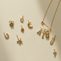 Charm Cadeado Estrela