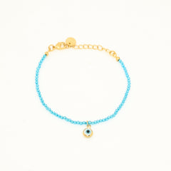 Pulseira Cristal Greek Aqua