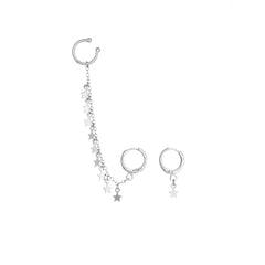 Argolinha e Piercing Mixed Stars