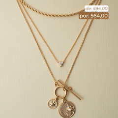 Mix Colar Twist + Trinity + Astros