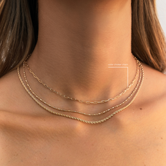 Colar Choker Chain