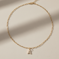 Mix Charm Inicial + Choker Chain