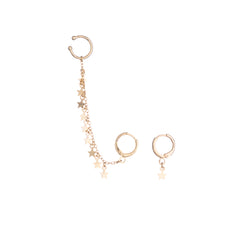 Argolinha e Piercing Mixed Stars