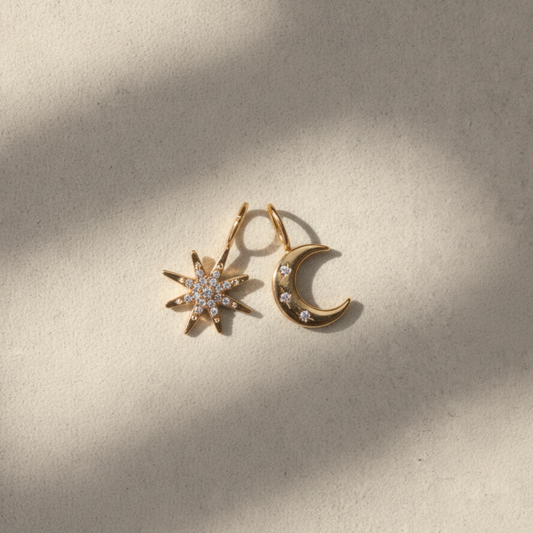 Mix Charm Lua + Charm Estrela