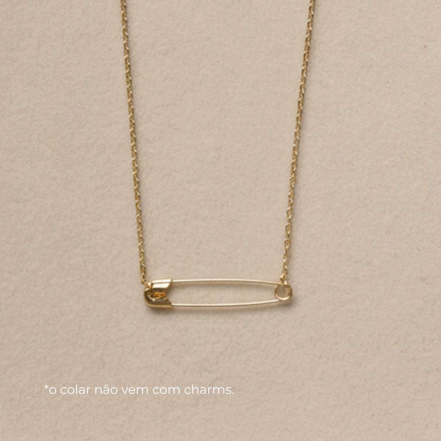 Colar Charm Pin