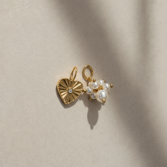 Mix Buquê de Pérolas + Charm Coração