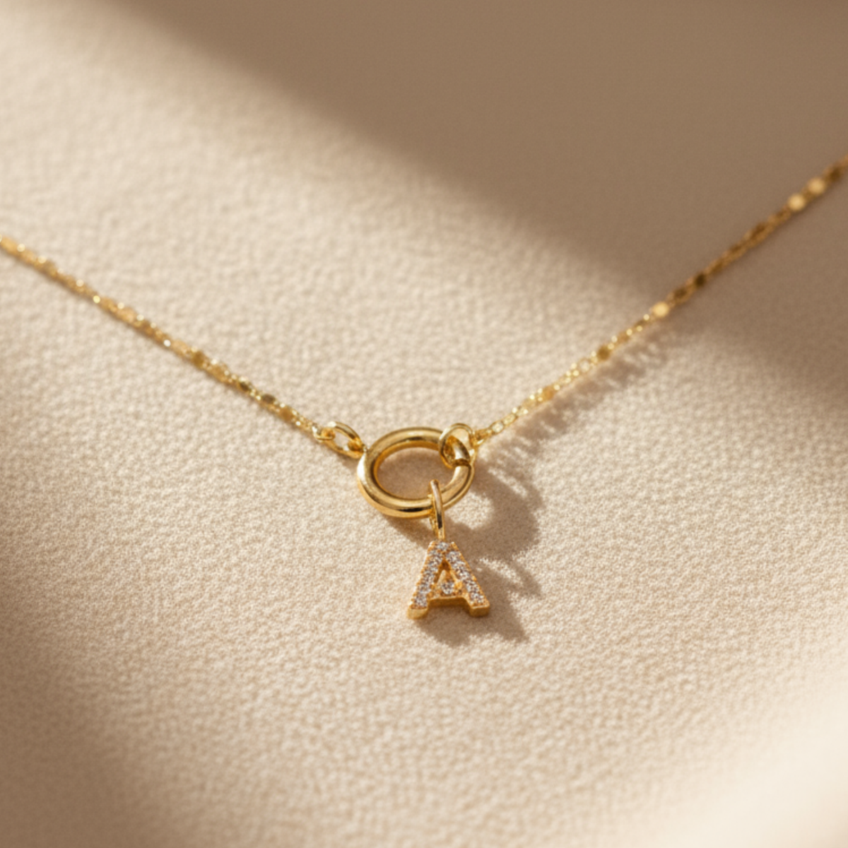 Mix Charm Inicial + Colar Charm River