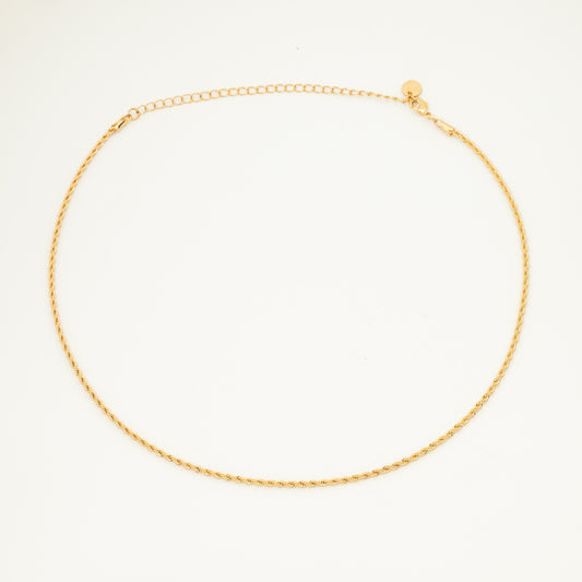 Colar Choker Twist