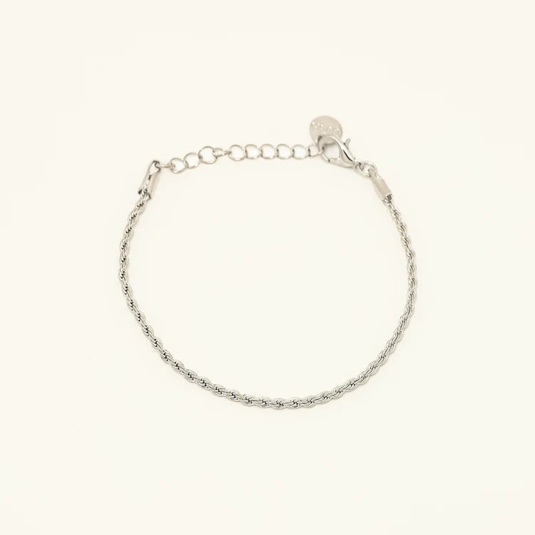 Pulseira Twist Prateado