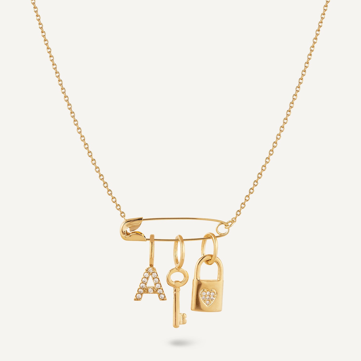 Colar Charm Pin