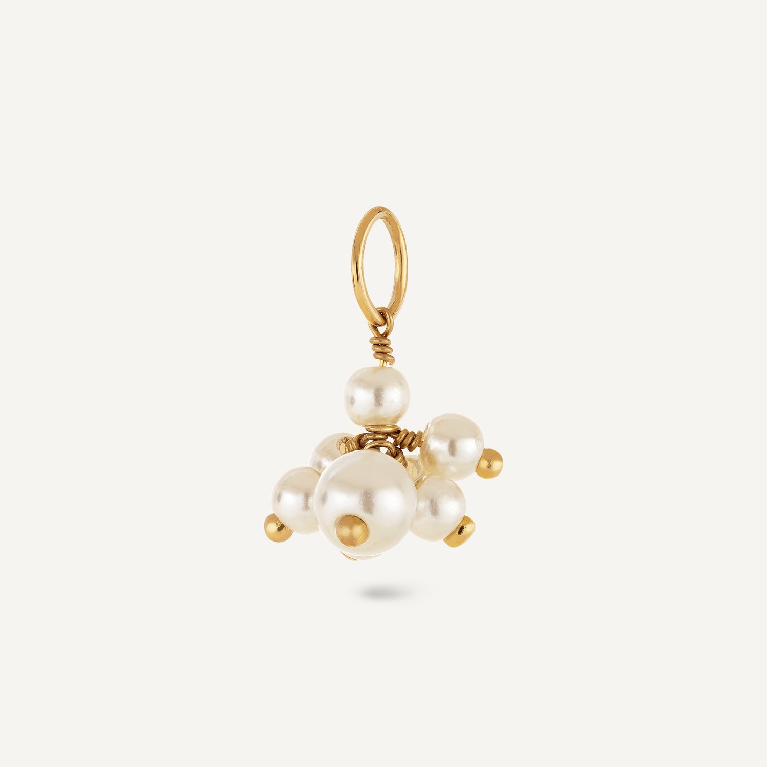 Charm Buquê de Pérolas
