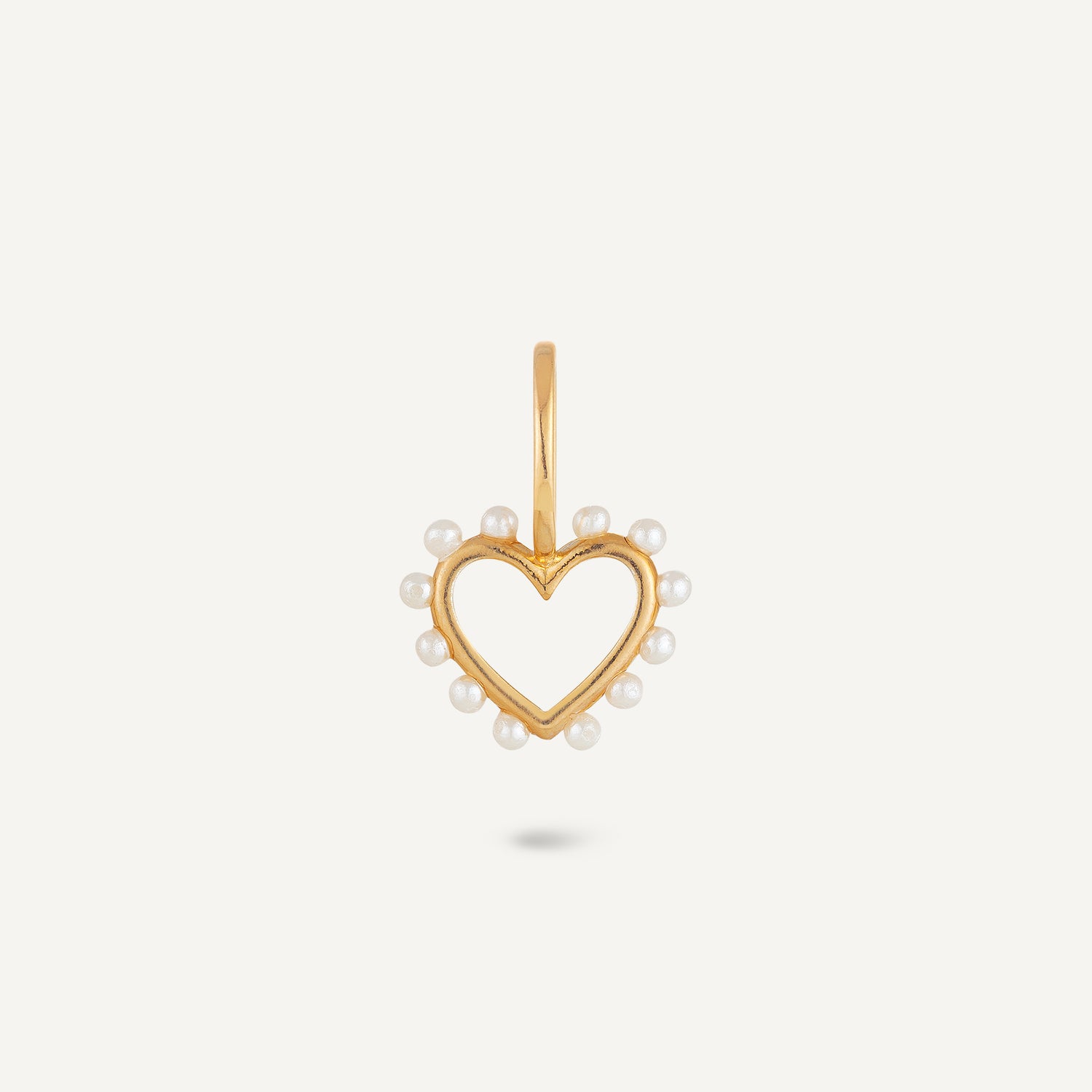 Charm Perla Heart