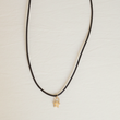 Choker Couro Marrom