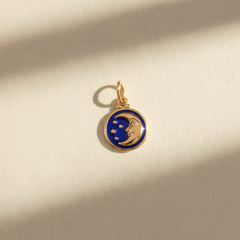 Charm Lua Azul