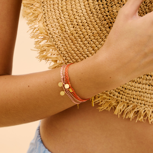 Pulseira Milagres ⁠⁠Rosa