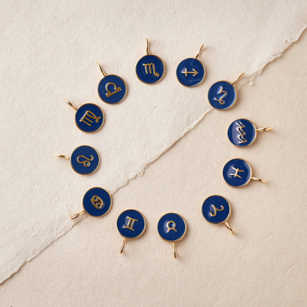 Charm Medalha Signo