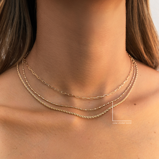 Colar Choker Bond