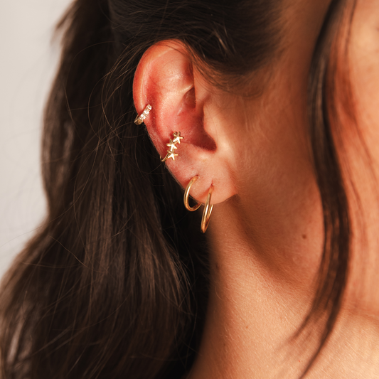 Piercing Fake Pressão Stars