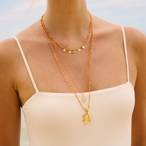 Colar Maraú Laranja