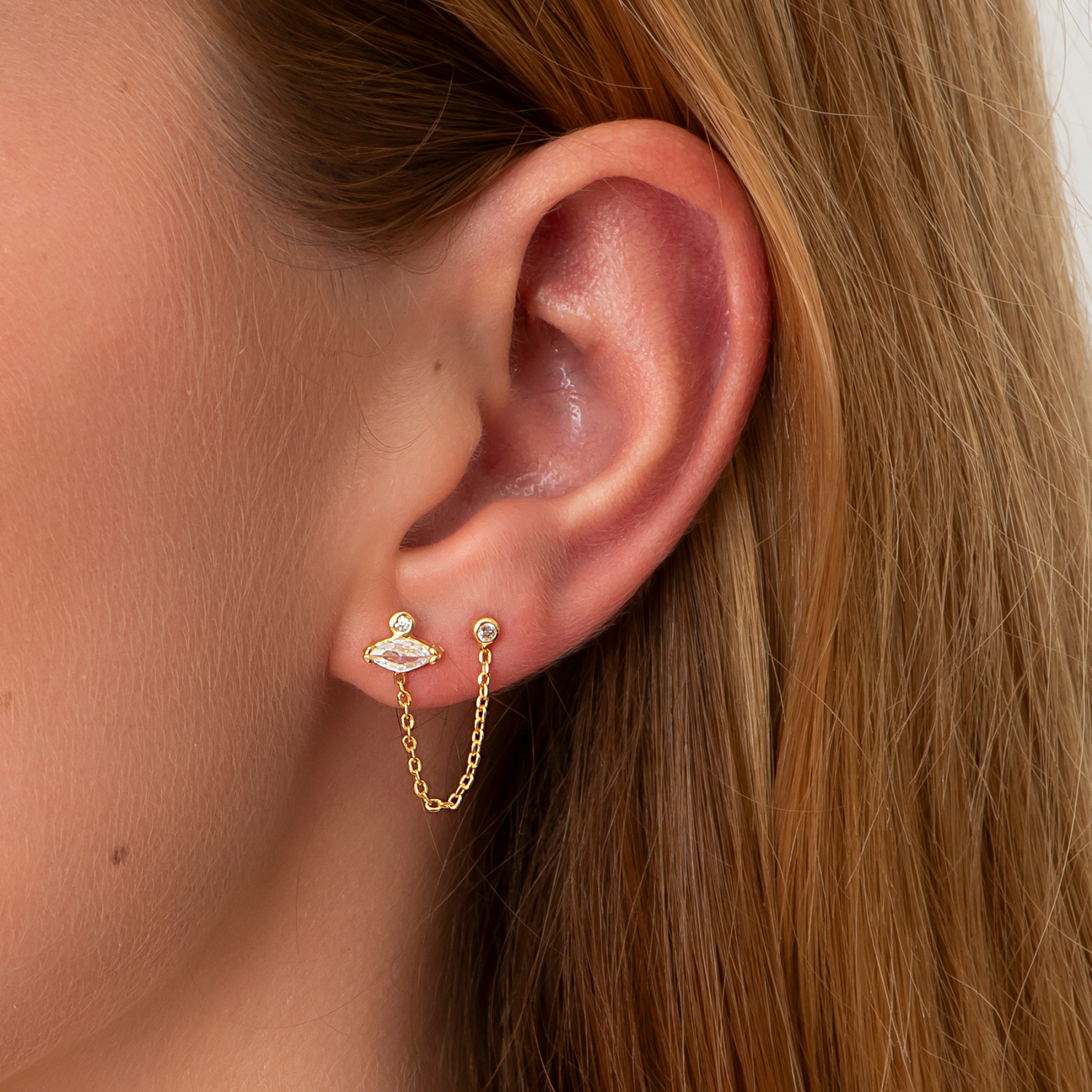 Brinco Duo Layla Chain