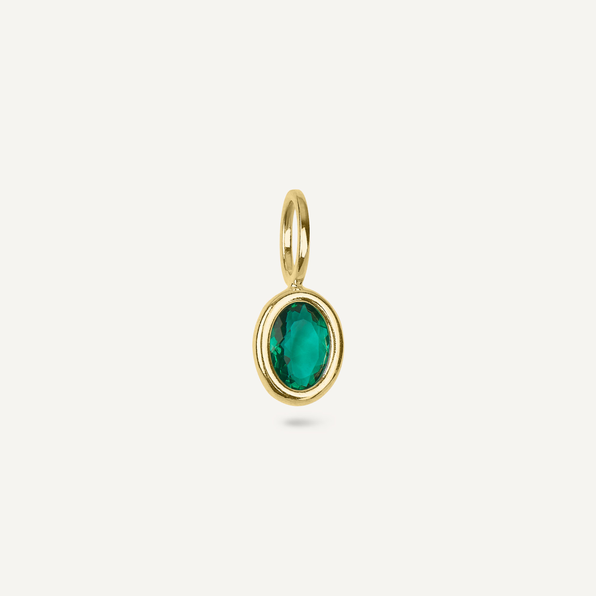 Charm Birthstone Maio Esmeralda
