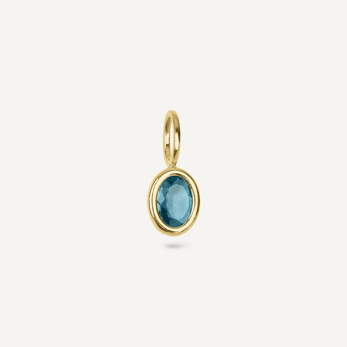 Charm Birthstone Setembro Topázio