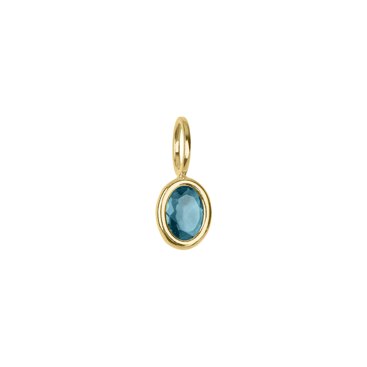Charm Birthstone Setembro Topázio