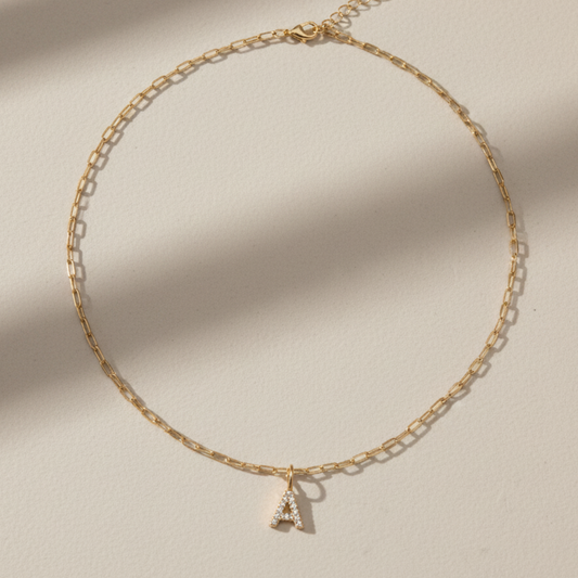 Mix Charm Inicial + Choker Chain