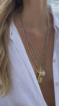 Stories de Colar Maraú Azul